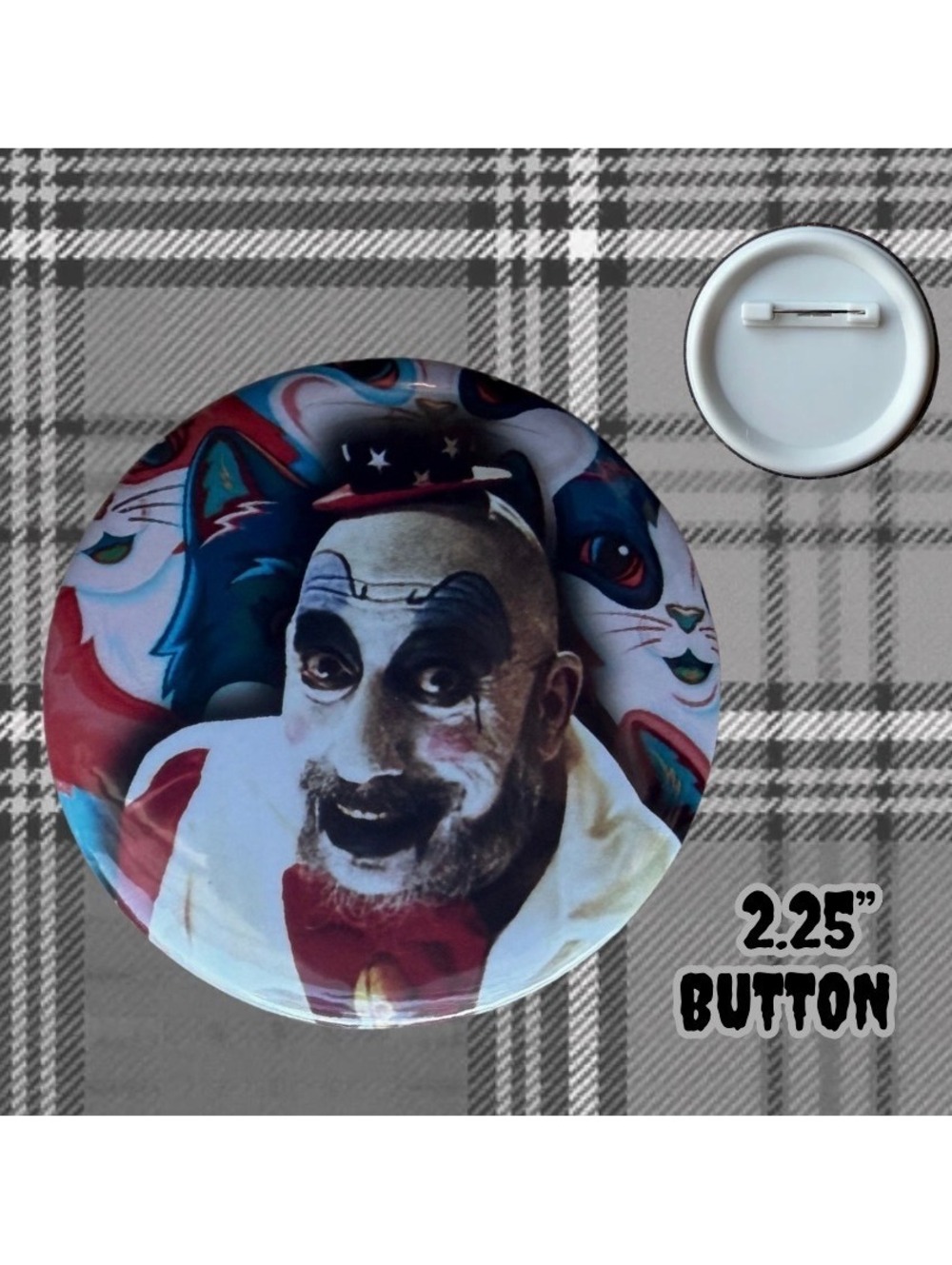 Captain Spaulding House of 1000 Corpses 2.25" Button